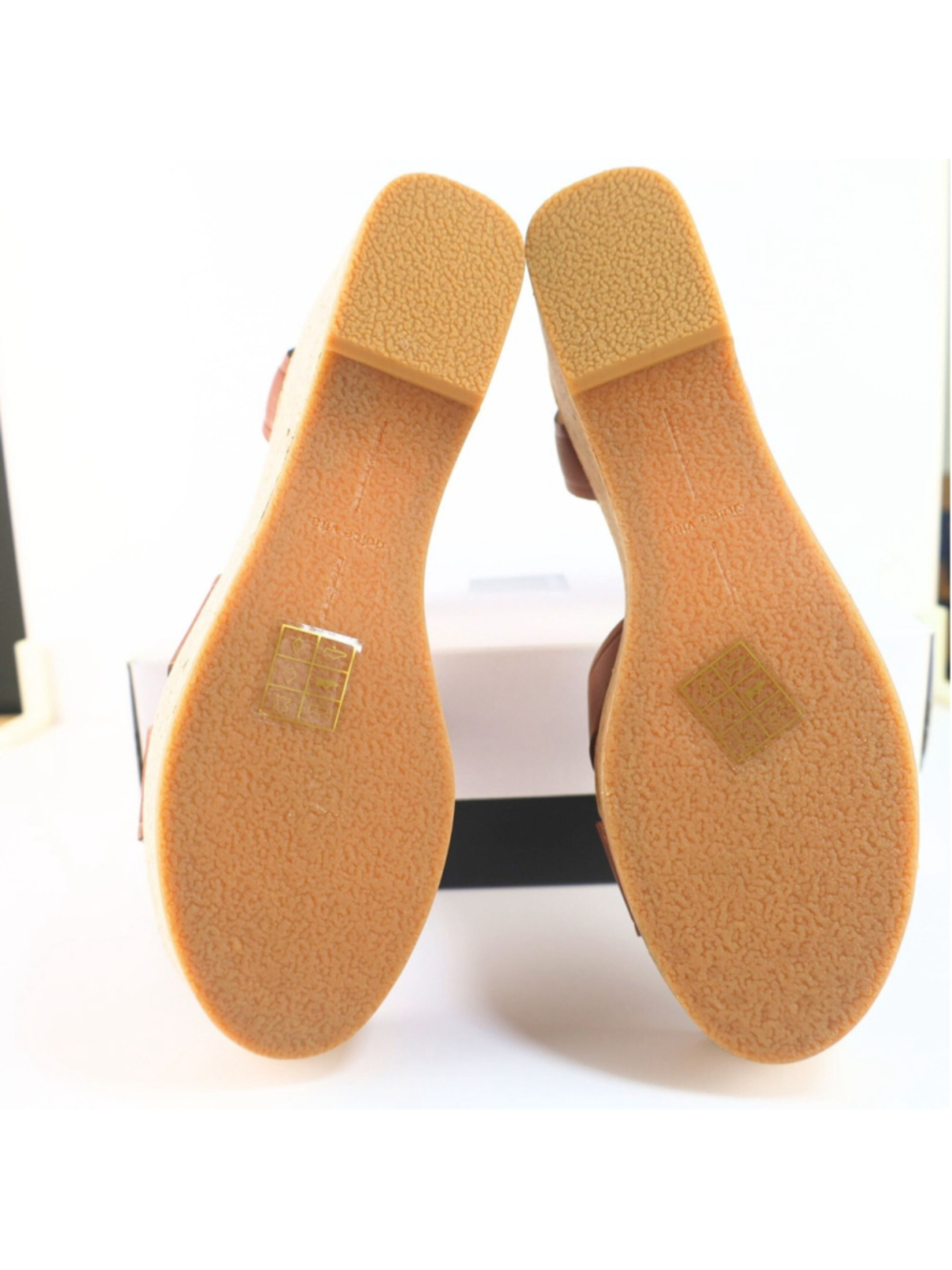 Dolce Vita Linda Cork Platform Slingback Sandal Brown Size 8.5- 0310 - Picture 13 of 14